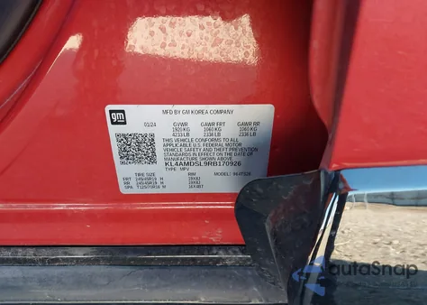 2024 Buick Encore Gx Sport Touring Fwd from USA, damaged, VIN KL4AMDSL9RB170926